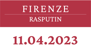 Firenze, Rasputin, 11/04/2023