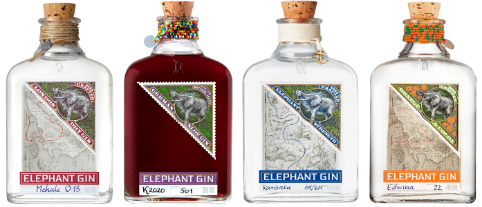 Elephant Gin Bottles: ...